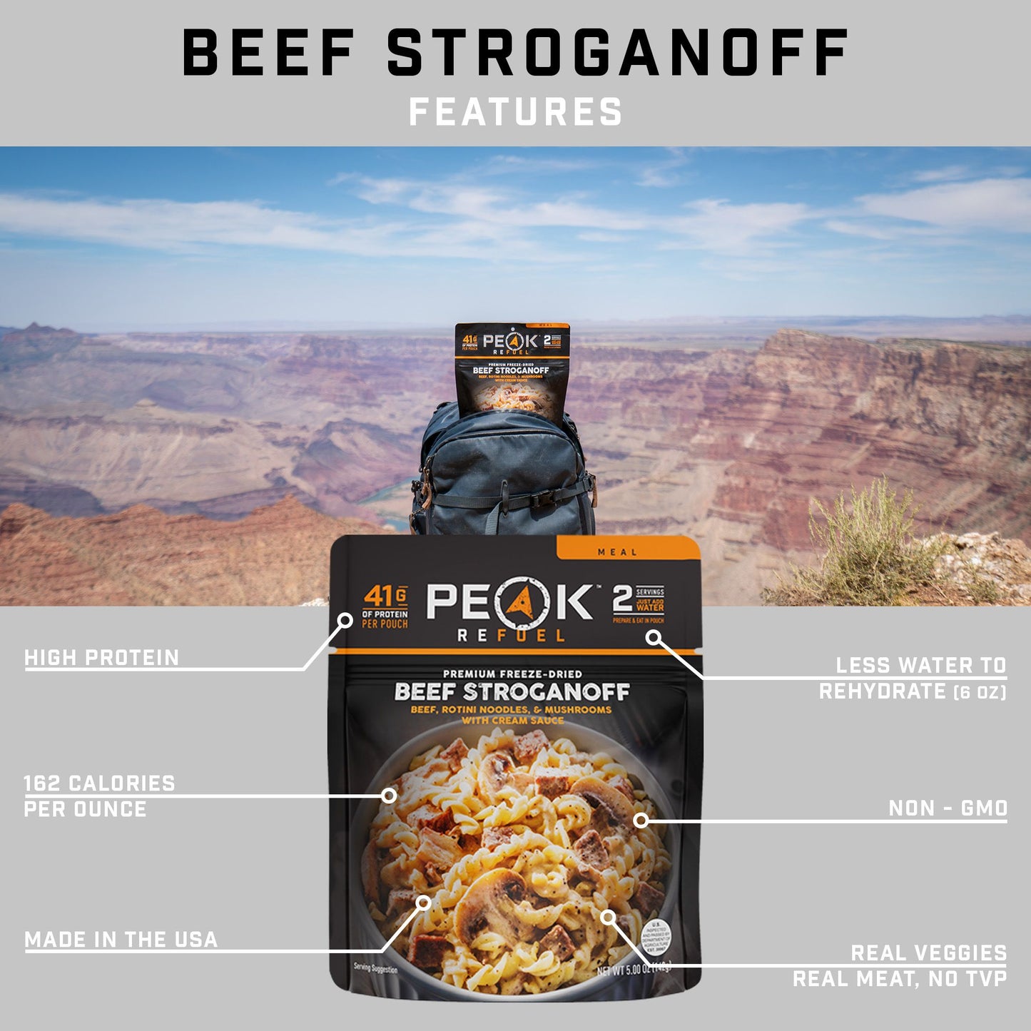 Beef Stroganoff by Peak Refuel