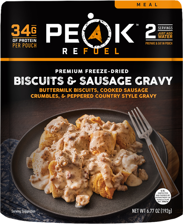 Biscuits & Sausage Gravy by Peak Refuel