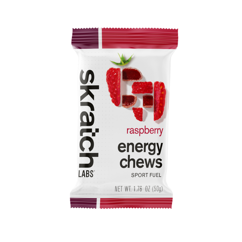 Skratch Energy Chews 10pk Sport Fuel Rasberry