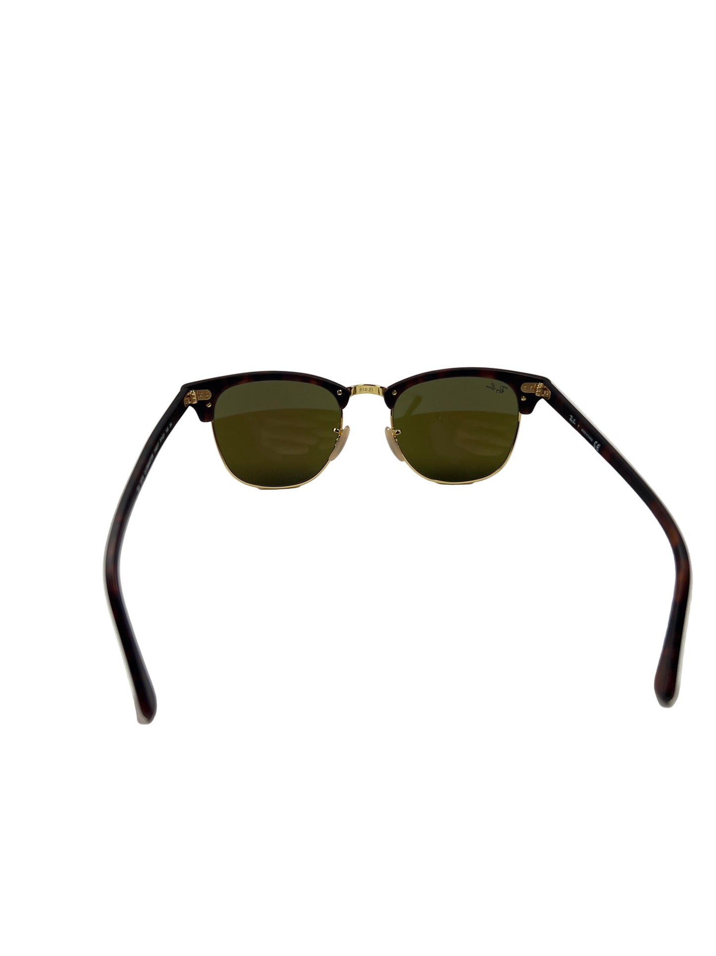 Ray-Ban 3016 in Havana Brown with blue mirror lenses