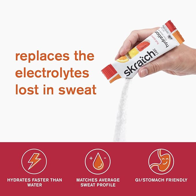 Skratch Hydration Sport Drink Mix 15.5oz (20pk) Fruit Punch