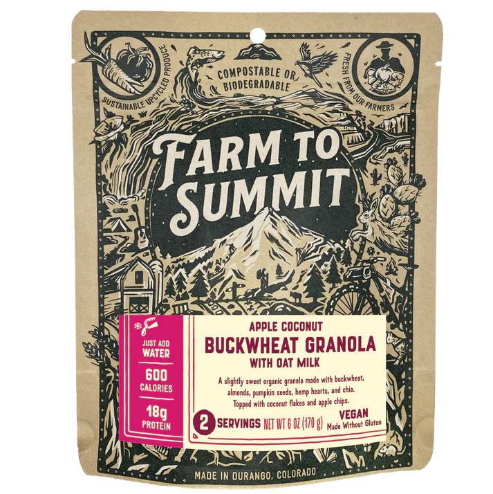Apple Buckwheat Granola (Cold Soak) by Farm to Summit