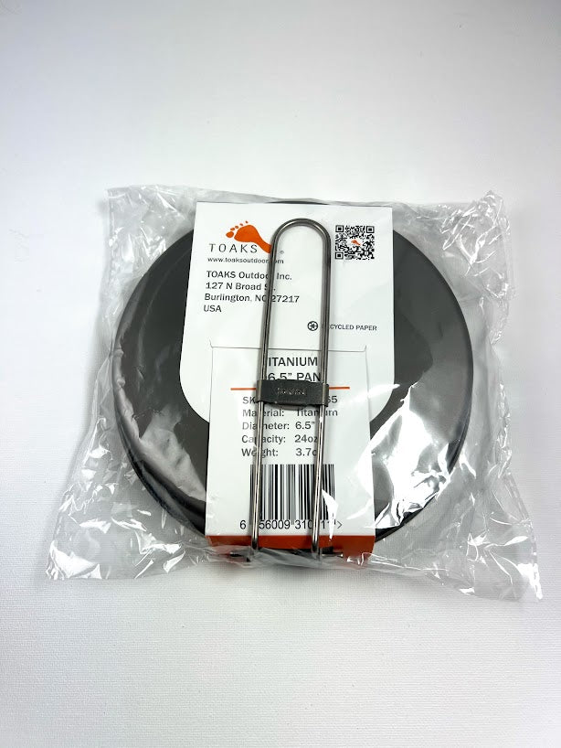 TOAKS Titanium D165mm (6.5") Deep Frying Pan