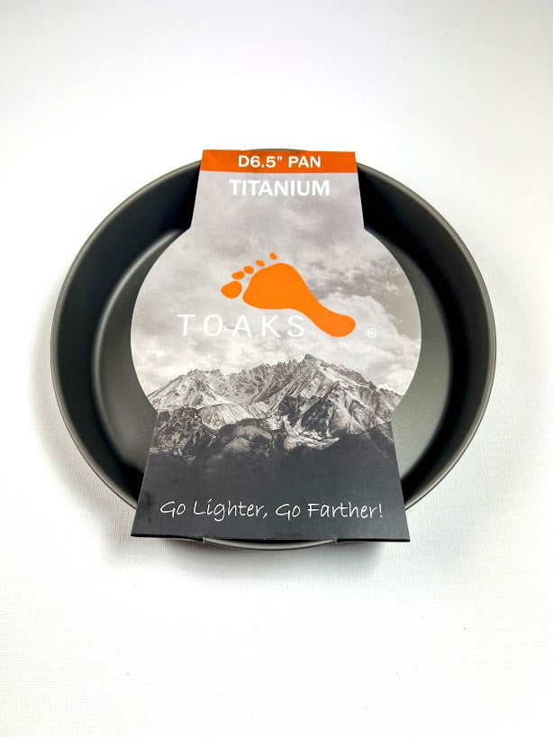 TOAKS Titanium D165mm (6.5") Deep Frying Pan