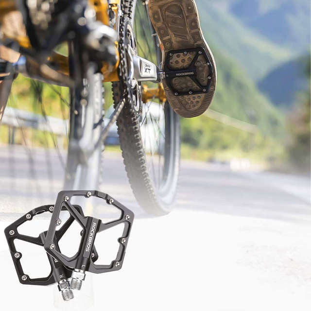 ROCKBROS Ultra Lightweight Flat Bike Pedals