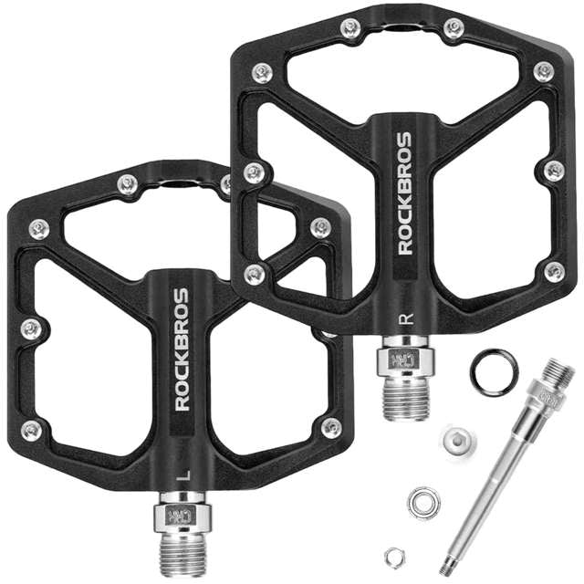 ROCKBROS Ultra Lightweight Flat Bike Pedals