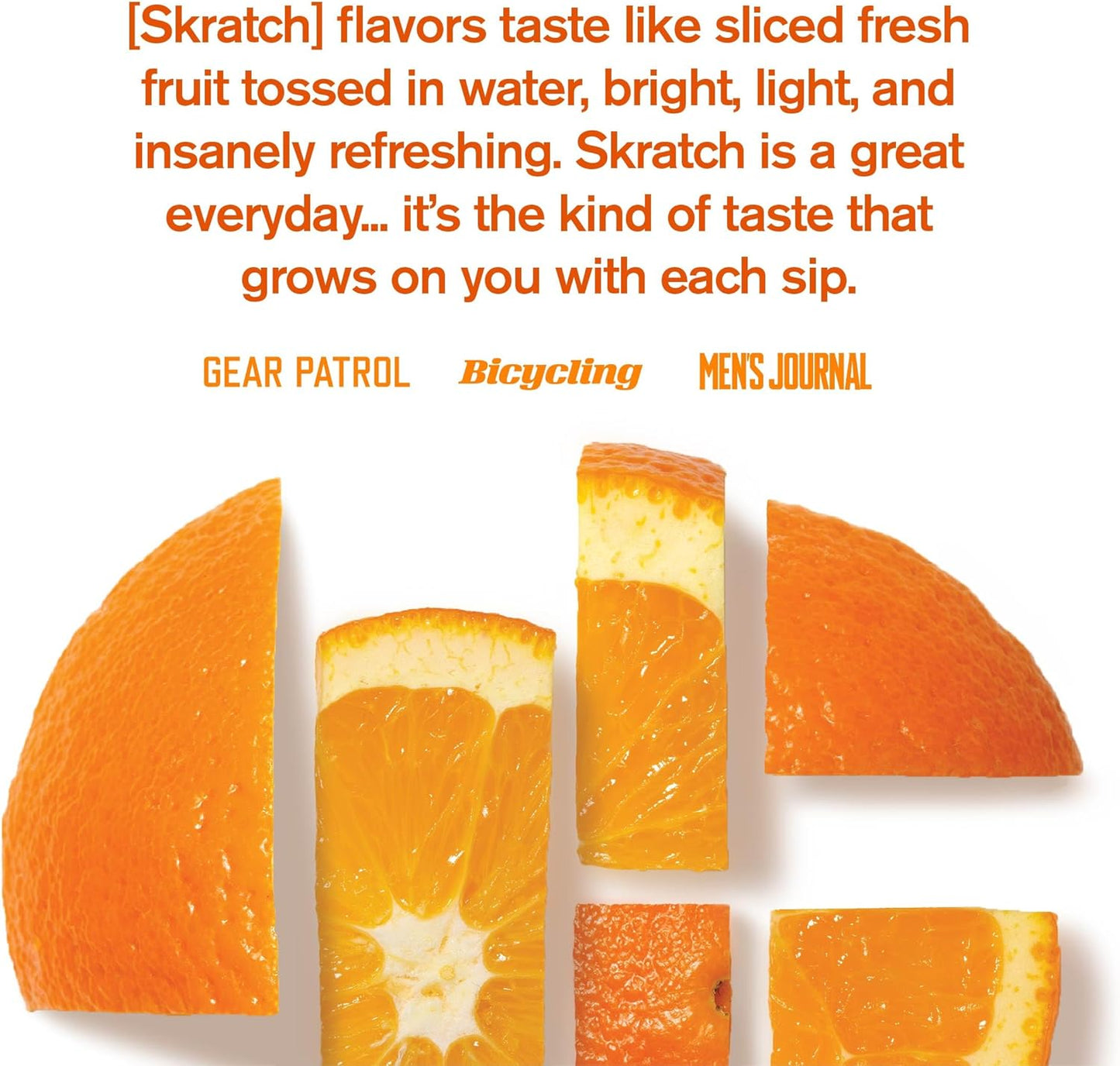 Skratch Hydration Sport Drink Mix 15.5oz (20pk) Orange