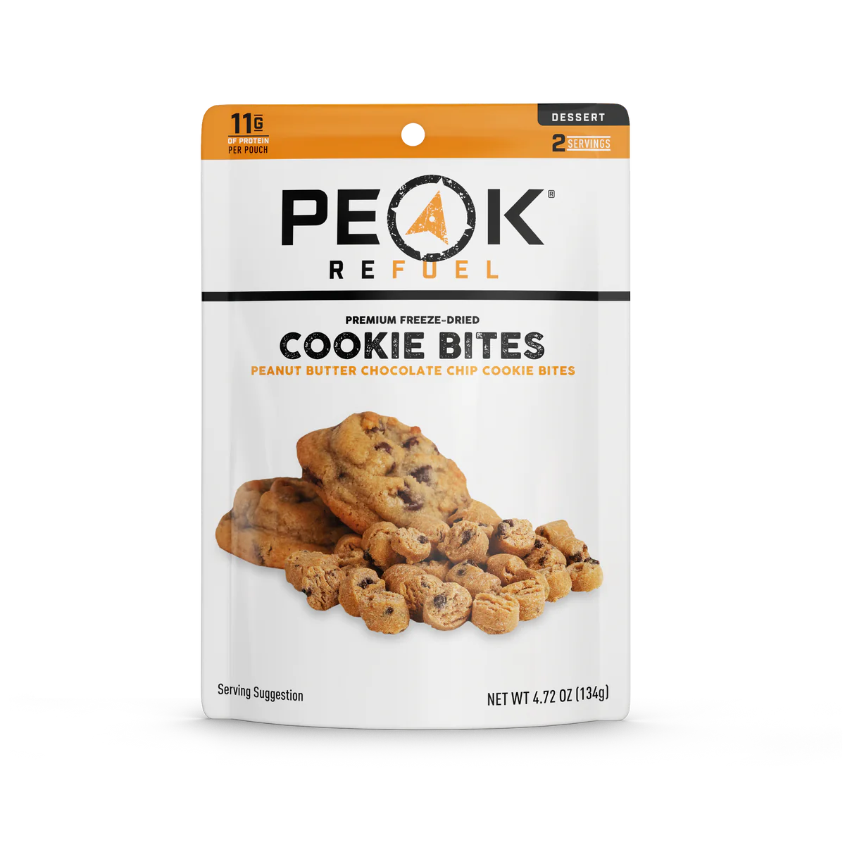 Chocolate Chip Peanut Butter Cookie Dough Bites by Peak Refuel