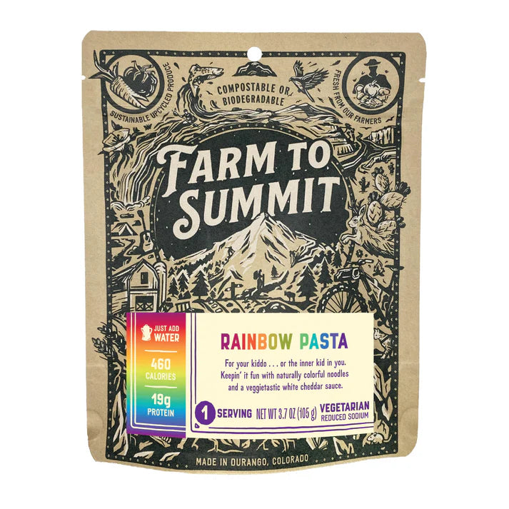 Rainbow Pasta by Farm to Summit