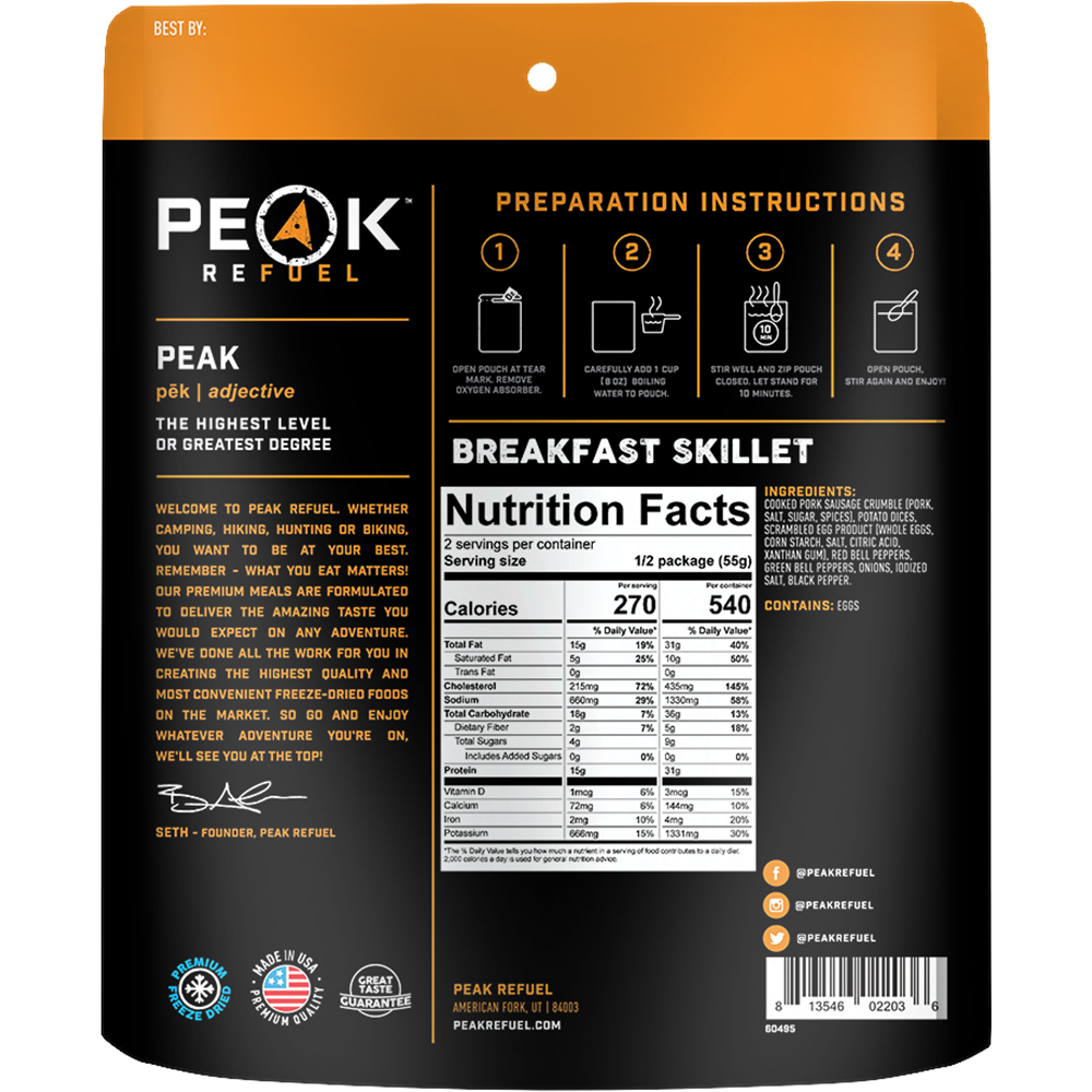 Breakfast Skillet by Peak Refuel