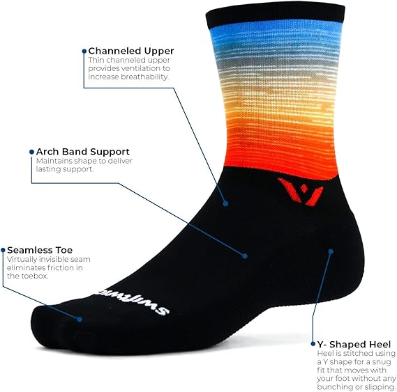 Swiftwick Texas - Vision Impression State Collection Crew