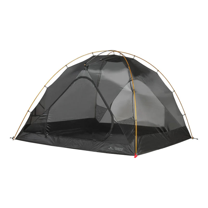 Mountain Ultra 2 Person Tent in Light Orange and Dark Grey
