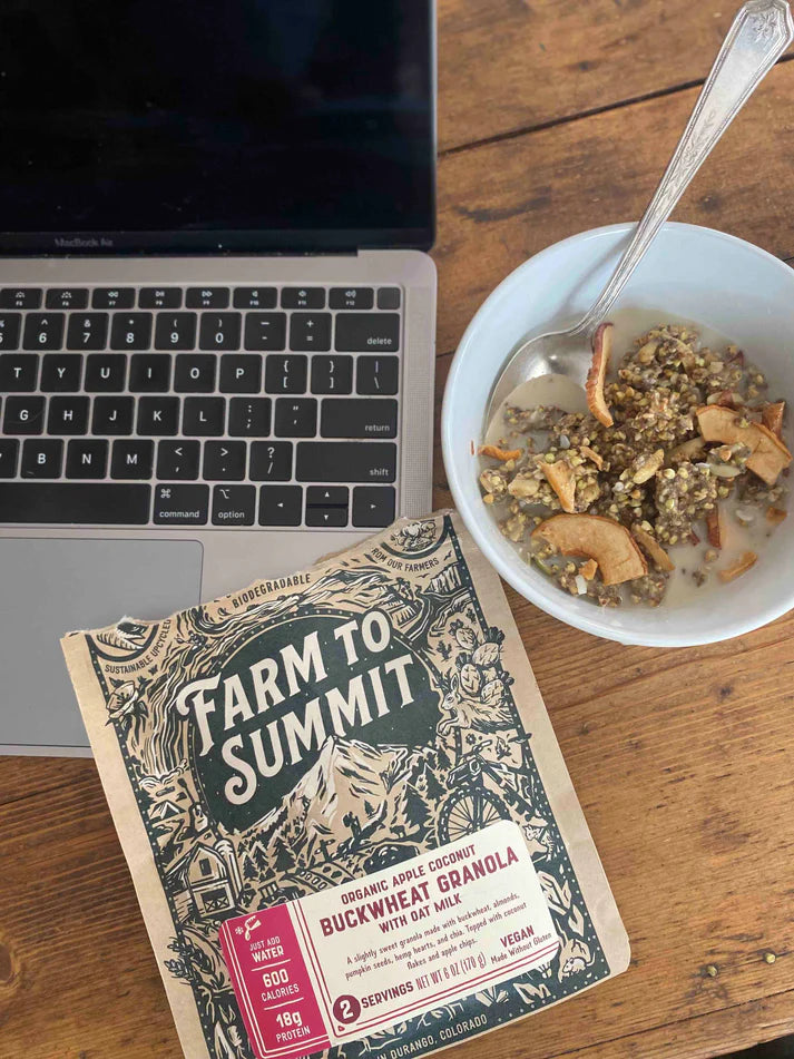 Apple Buckwheat Granola (Cold Soak) by Farm to Summit