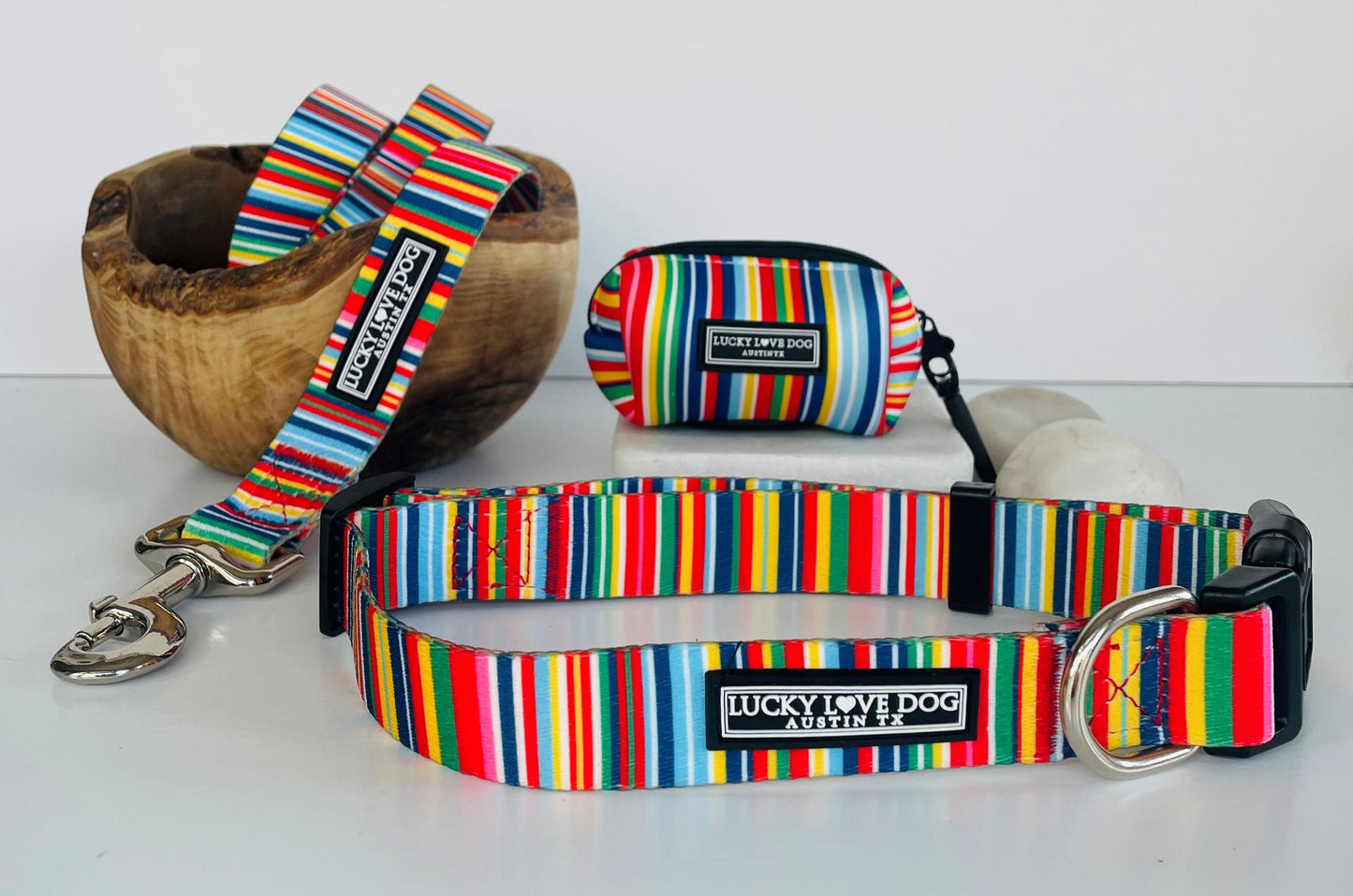 *Hippie Dog Collar and Leash*