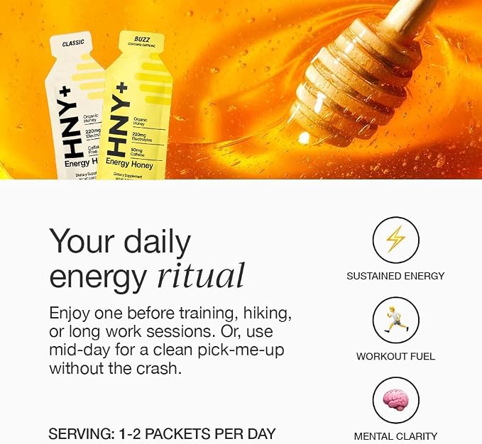 HNY+ Energy Honey Performance + Hydration