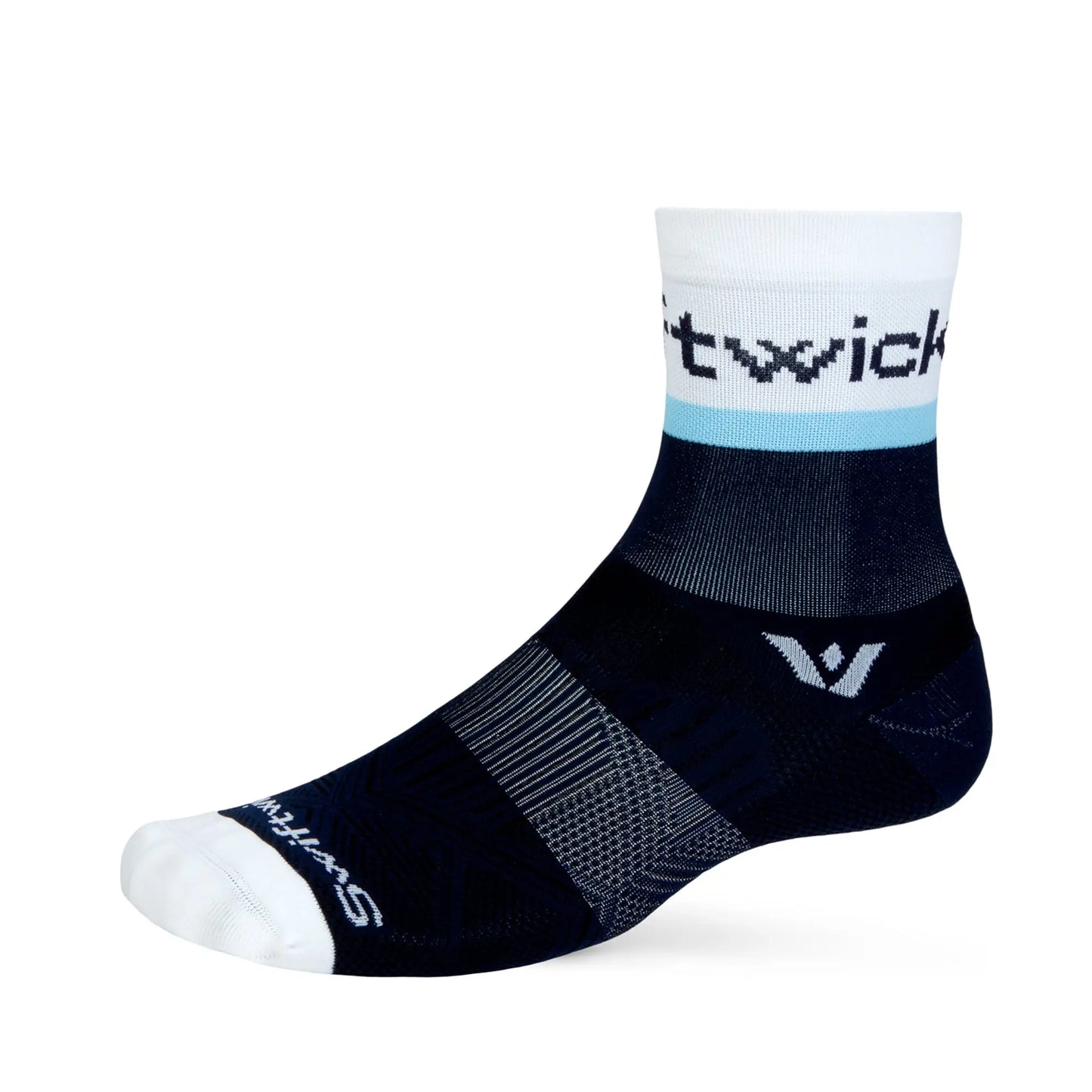 Swiftwick Aspire Mid-Crew Euro Stripe