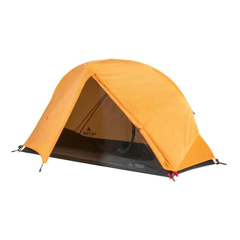 Mountain Ultra 1 Person Tent in Light Orange and Dark Grey