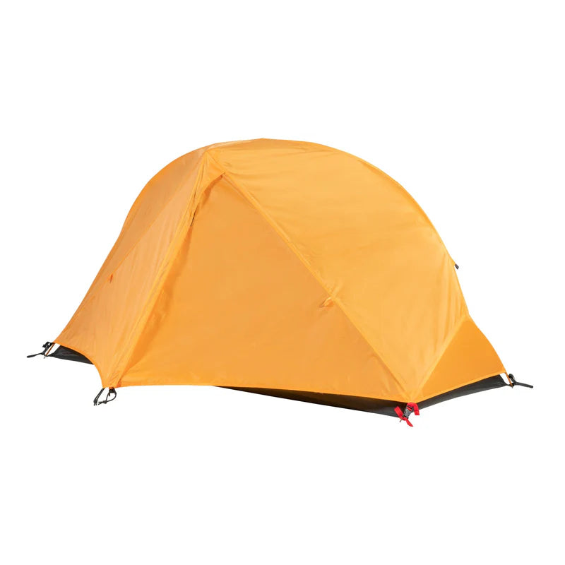 Mountain Ultra 1 Person Tent in Light Orange and Dark Grey