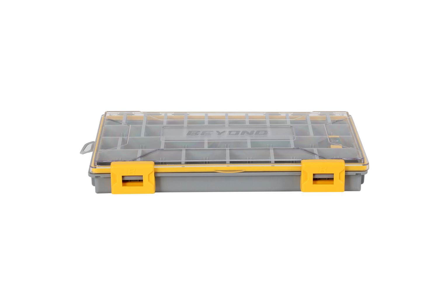 Beyond Fishing DryLock Waterproof Tackle Box, Watertight 3600 & 3700 Tackle Trays with Dual-Latch Seal, Adjustable Removable Dividers & Anti-Rust Desiccant, Lure & Terminal Tackle Organizer