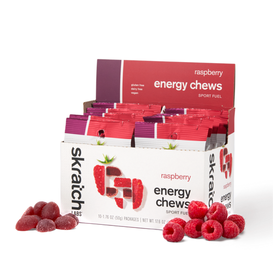Skratch Energy Chews 10pk Sport Fuel Rasberry