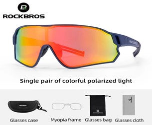 ROCKBROS Bicycle Glasses Polarized Sunglasses Sports 10134