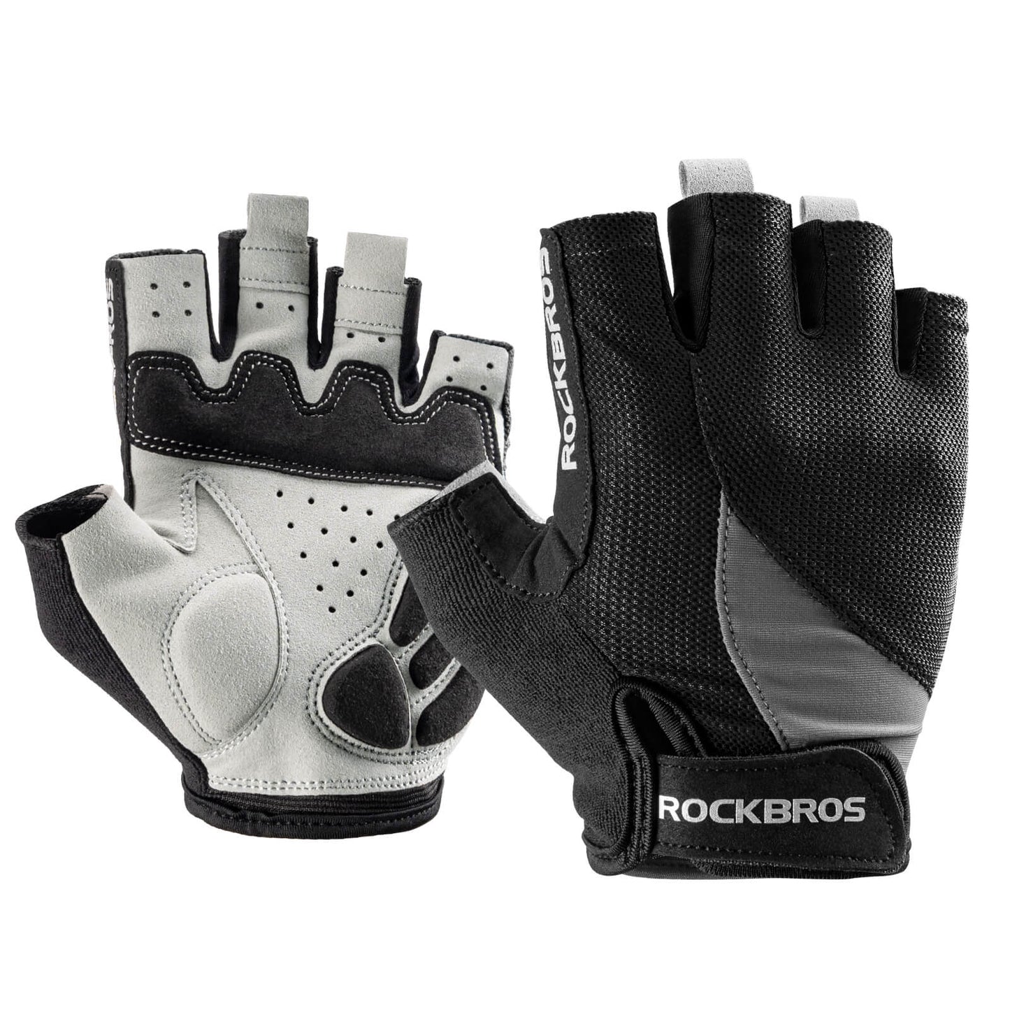 ROCKBROS Half-Finger Gel Padded Cycling Gloves Summer