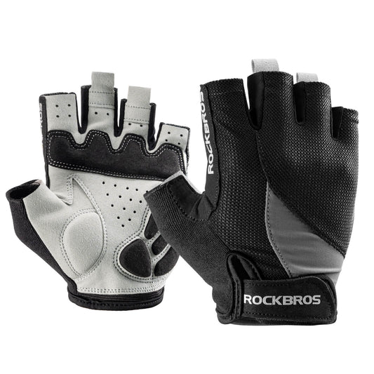 ROCKBROS Half-Finger Gel Padded Cycling Gloves Summer