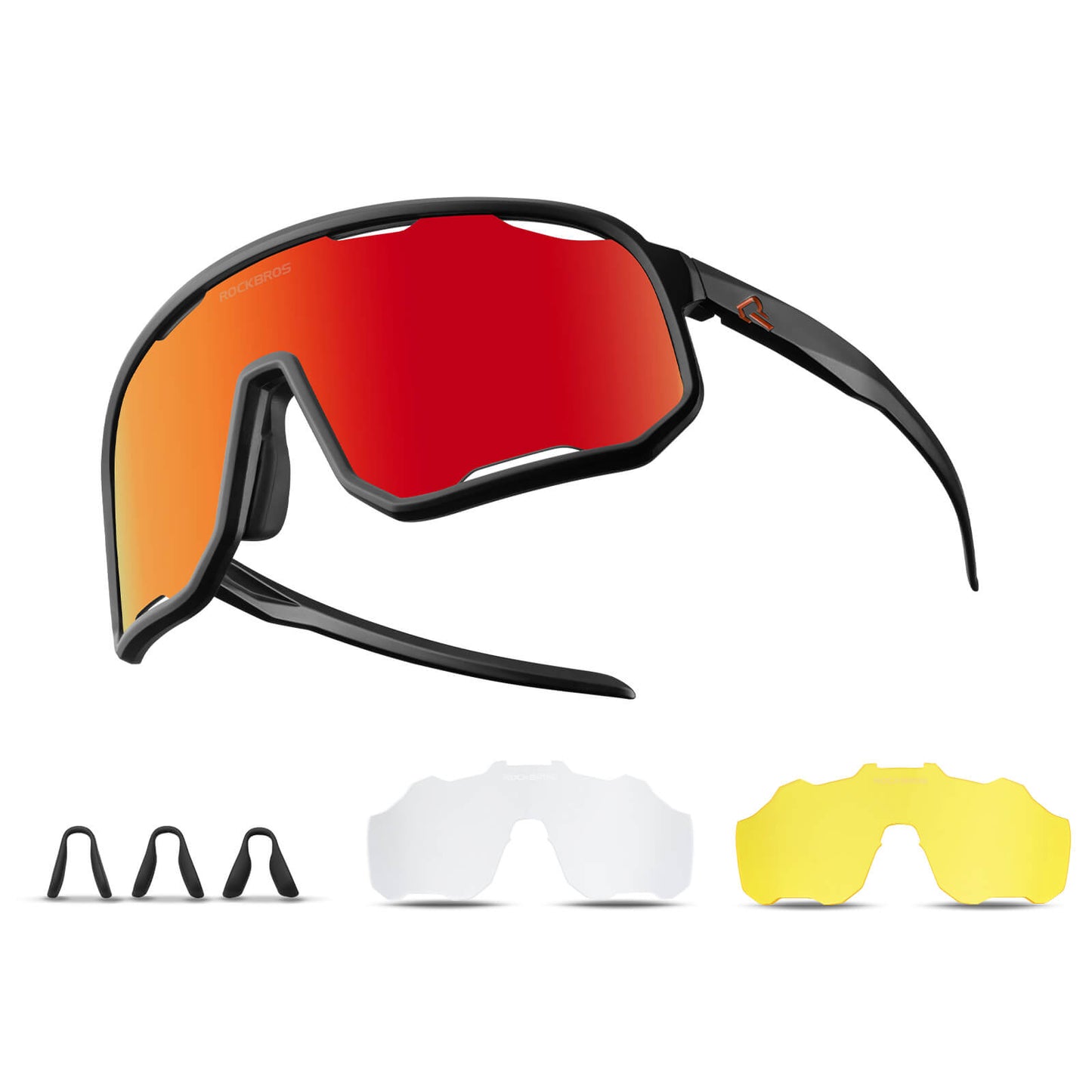 Transparent Windproof Polarized Cycling Glasses