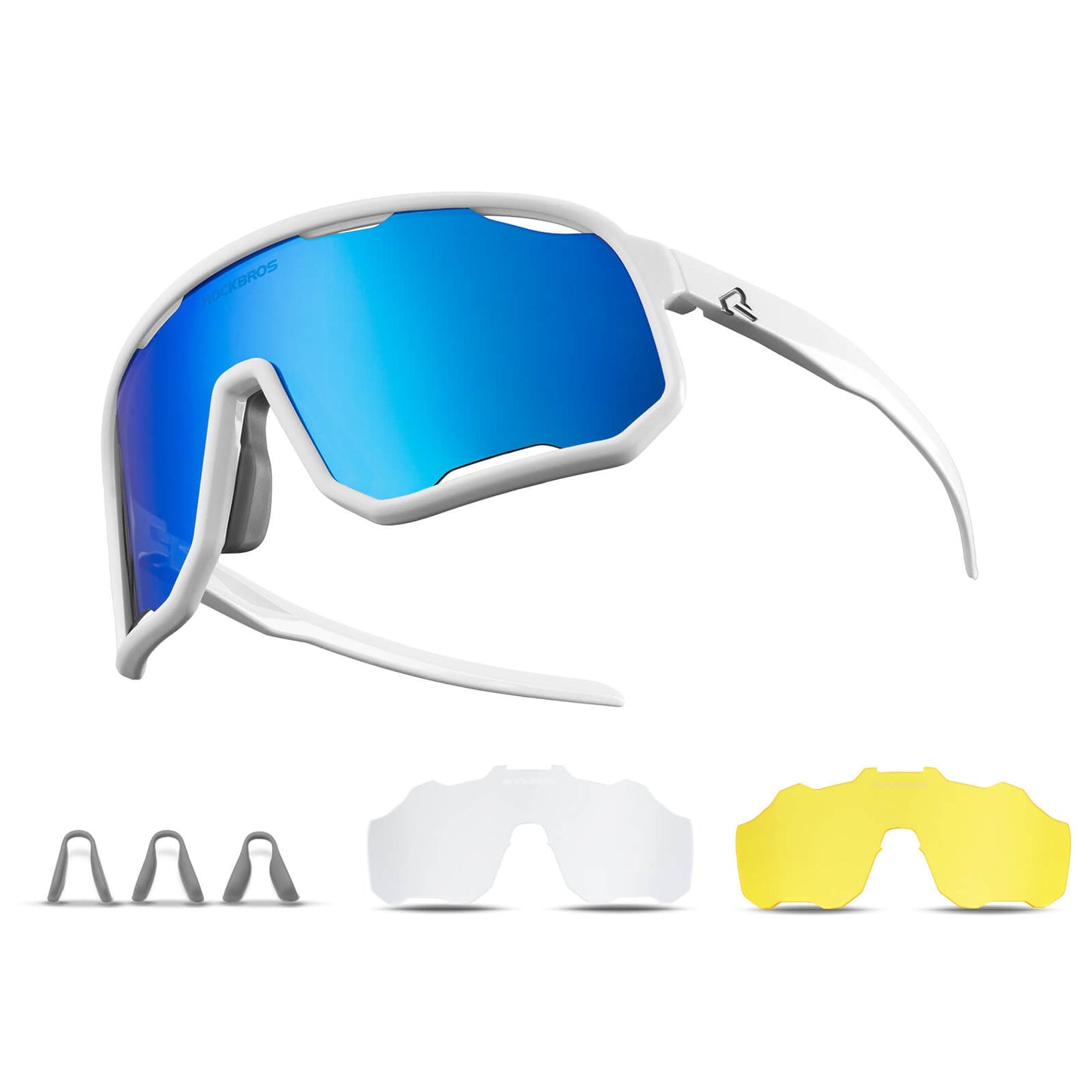 Transparent Windproof Polarized Cycling Glasses