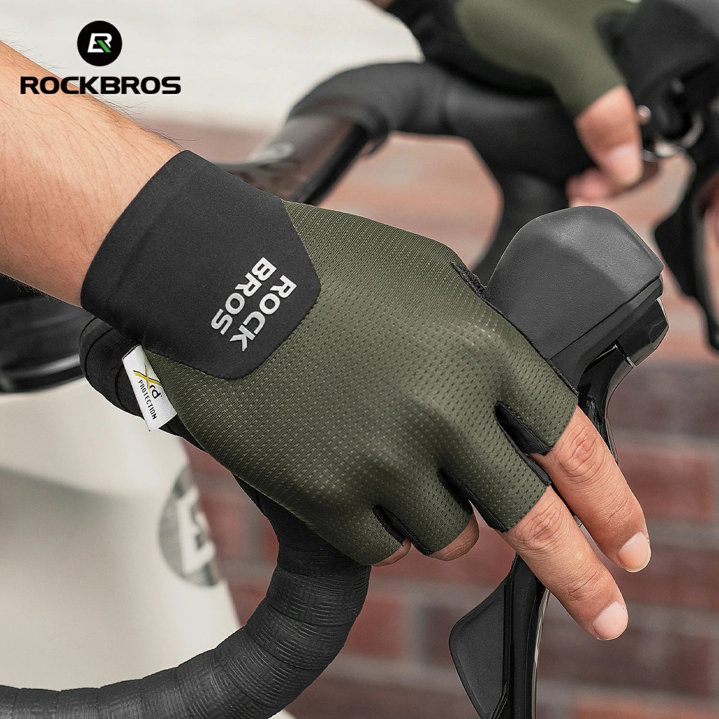 ROCKBROS S403 Minimalist Half Finger Cycling Gloves