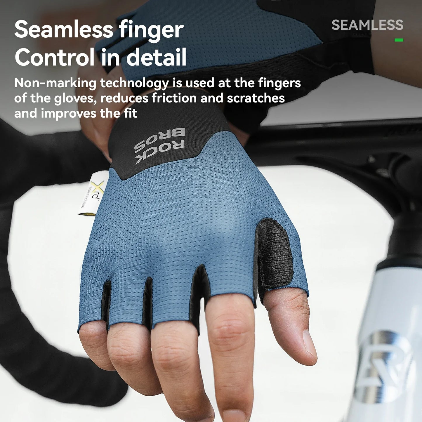 ROCKBROS S403 Minimalist Half Finger Cycling Gloves