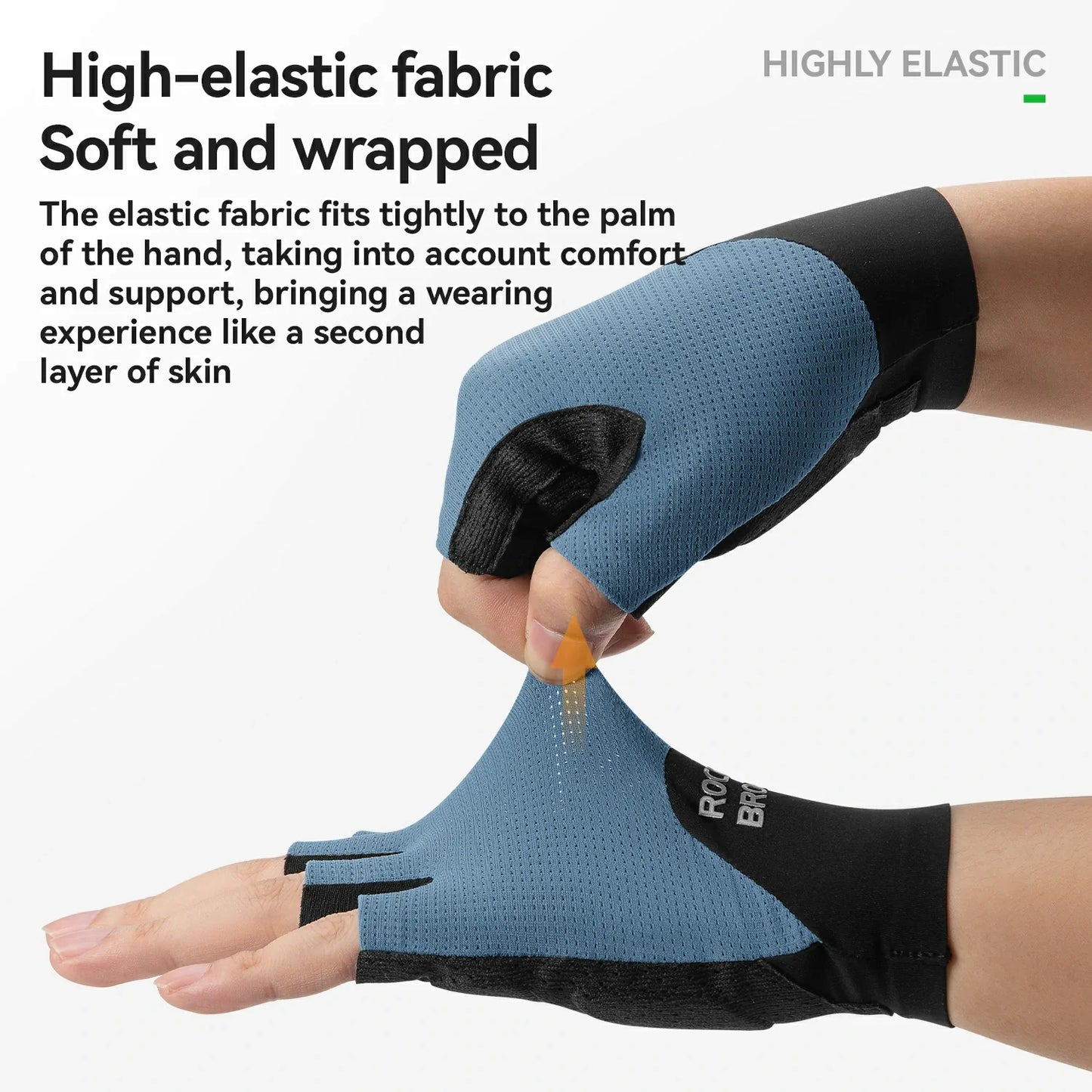 ROCKBROS S403 Minimalist Half Finger Cycling Gloves