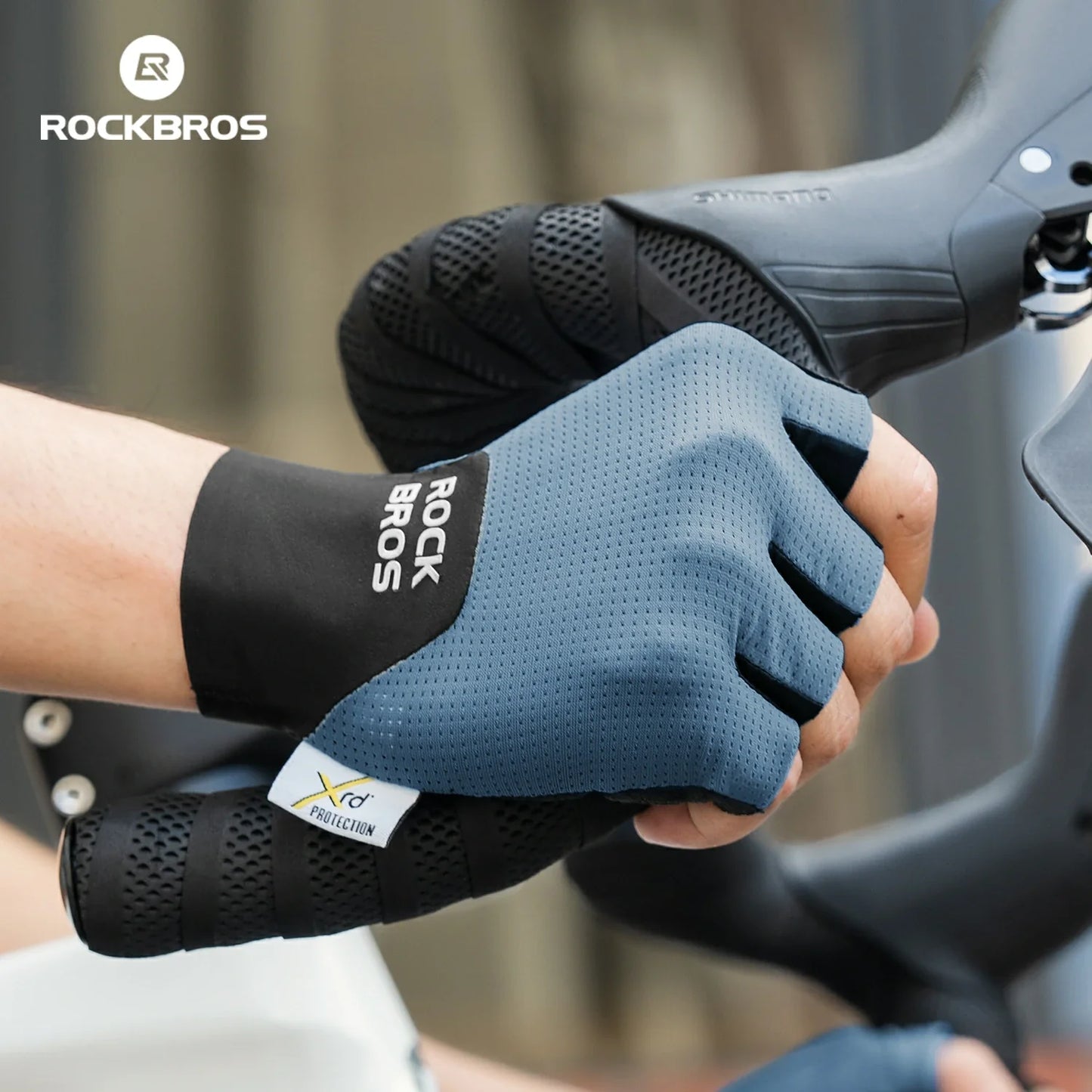 ROCKBROS S403 Minimalist Half Finger Cycling Gloves
