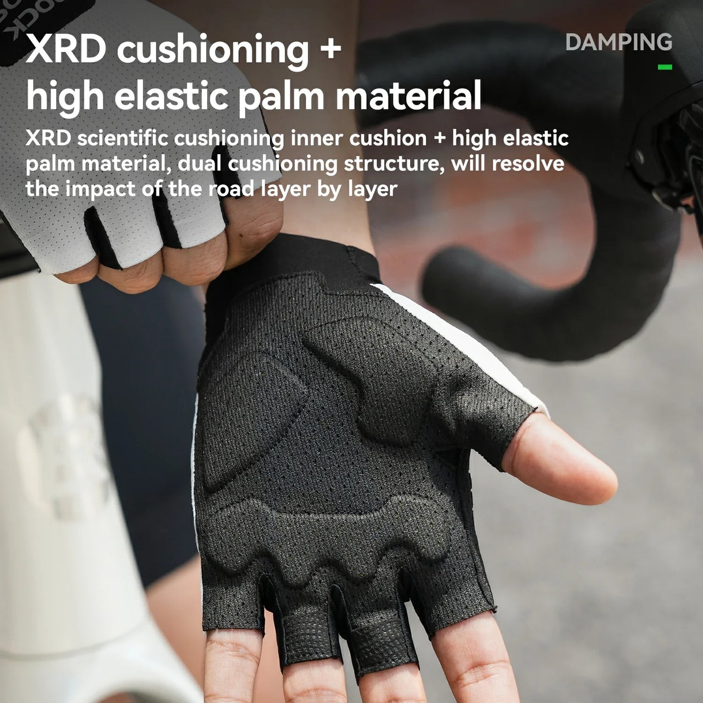 ROCKBROS S403 Minimalist Half Finger Cycling Gloves