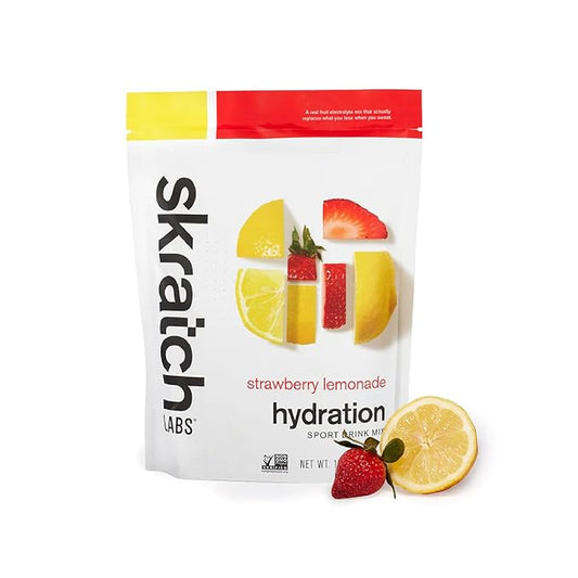 Skratch Hydration Sport Drink Mix 15.5oz Strawberry Lemonade