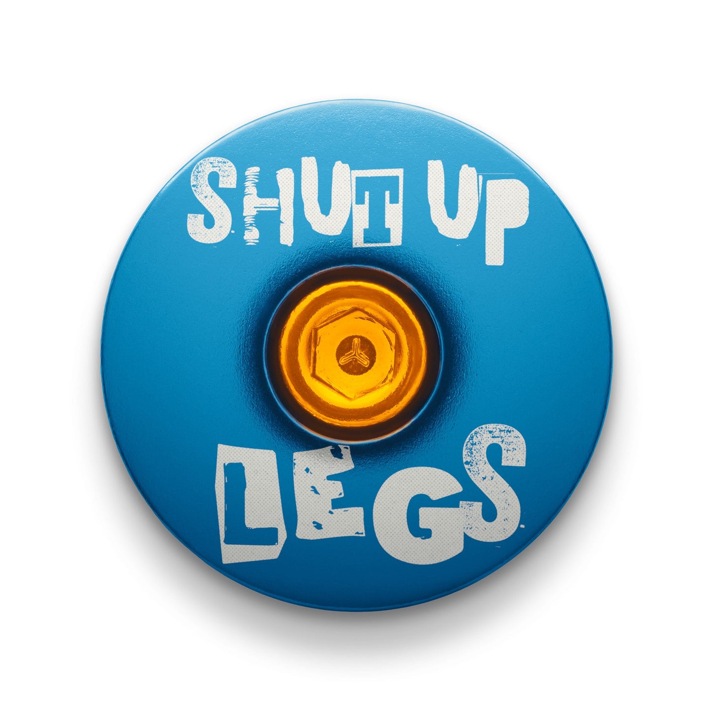 Shut Up Legs! Custom Bicycle Headset Cap