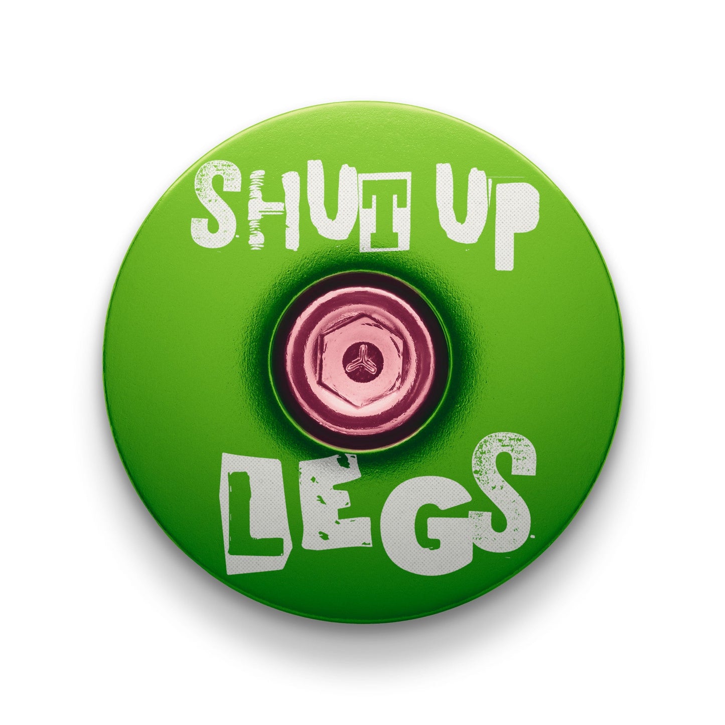 Shut Up Legs! Custom Bicycle Headset Cap