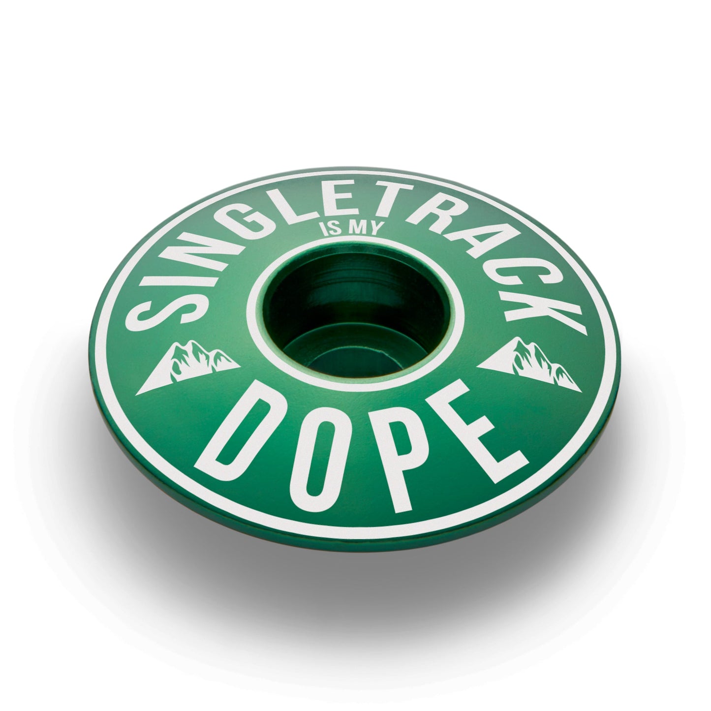 Singletrack Is My Dope Bicycle Headset Cap