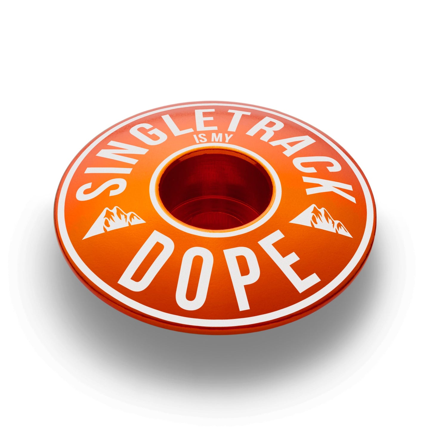 Singletrack Is My Dope Bicycle Headset Cap