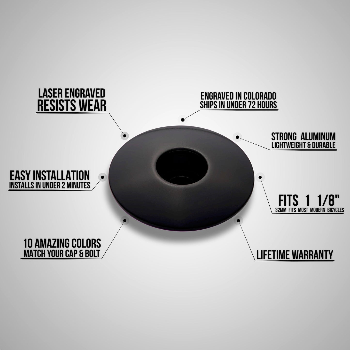 Singletrack Is My Dope Bicycle Headset Cap