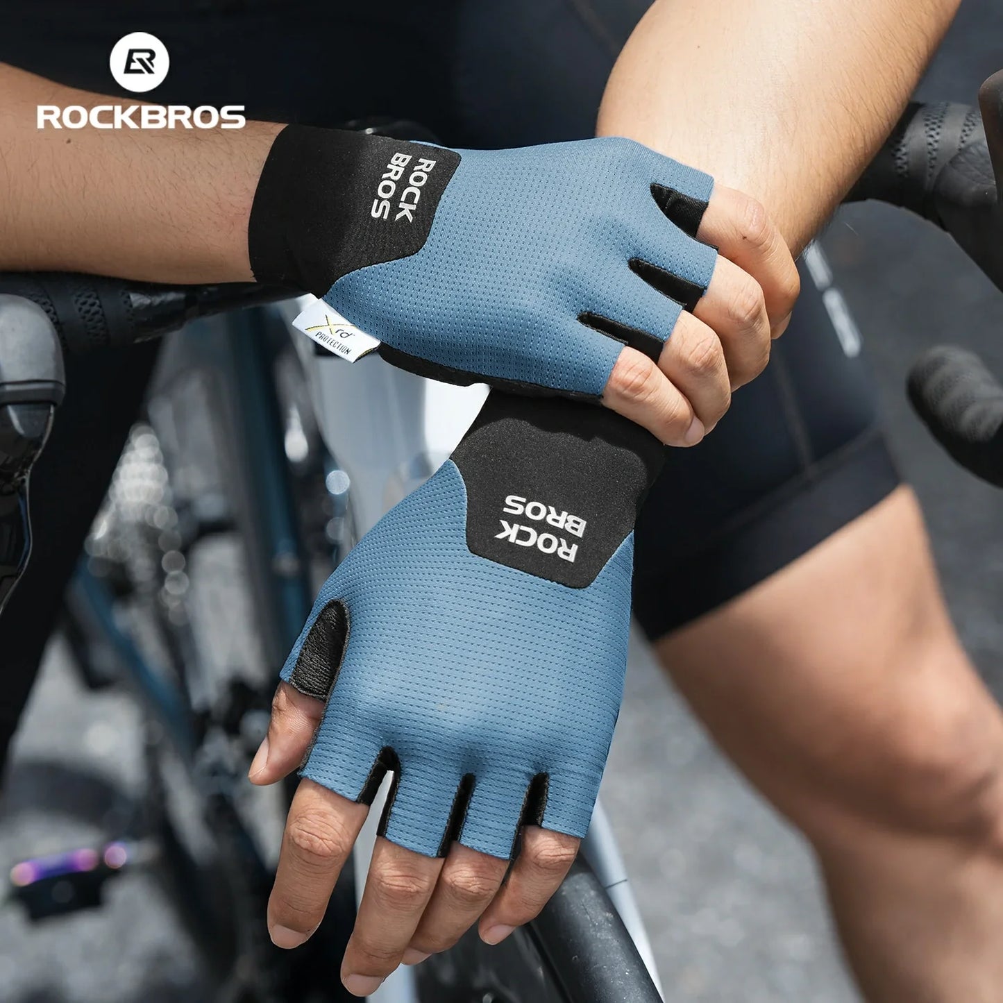 ROCKBROS S403 Minimalist Half Finger Cycling Gloves