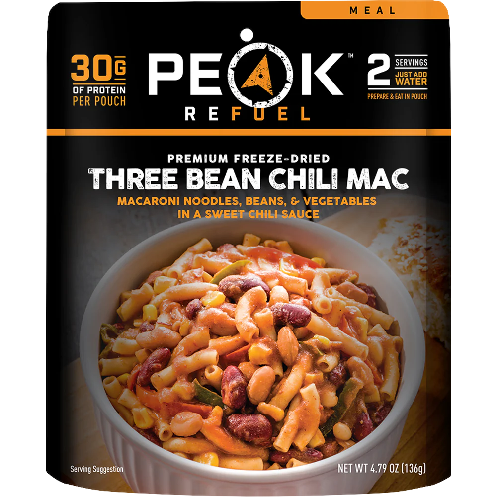 Sweet Three Bean Vegetable Chili Mac by Peak Refuel