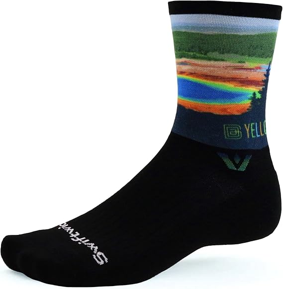 Swiftwick Yellow Stone - Vision Impression National Parks Crew