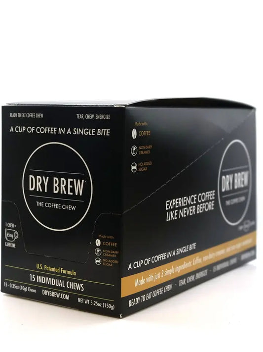Dry Brew the COFFEE CHEW in 15 pack box