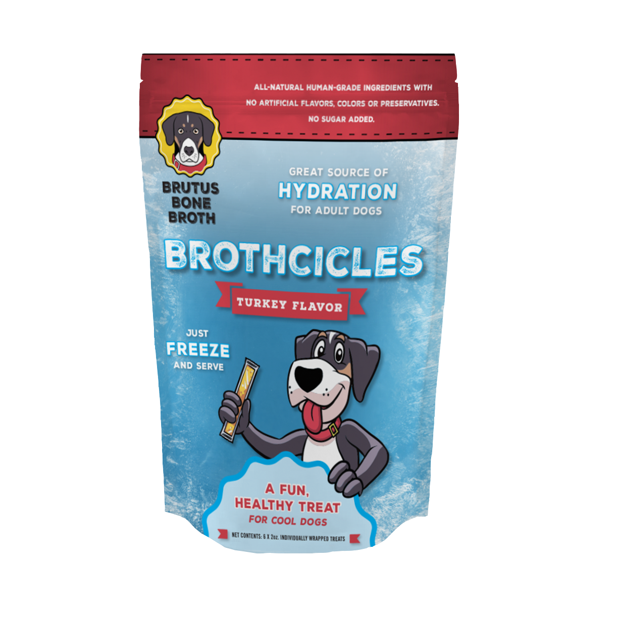 Brutus Broth Brothcicles 6-Pack Pouch