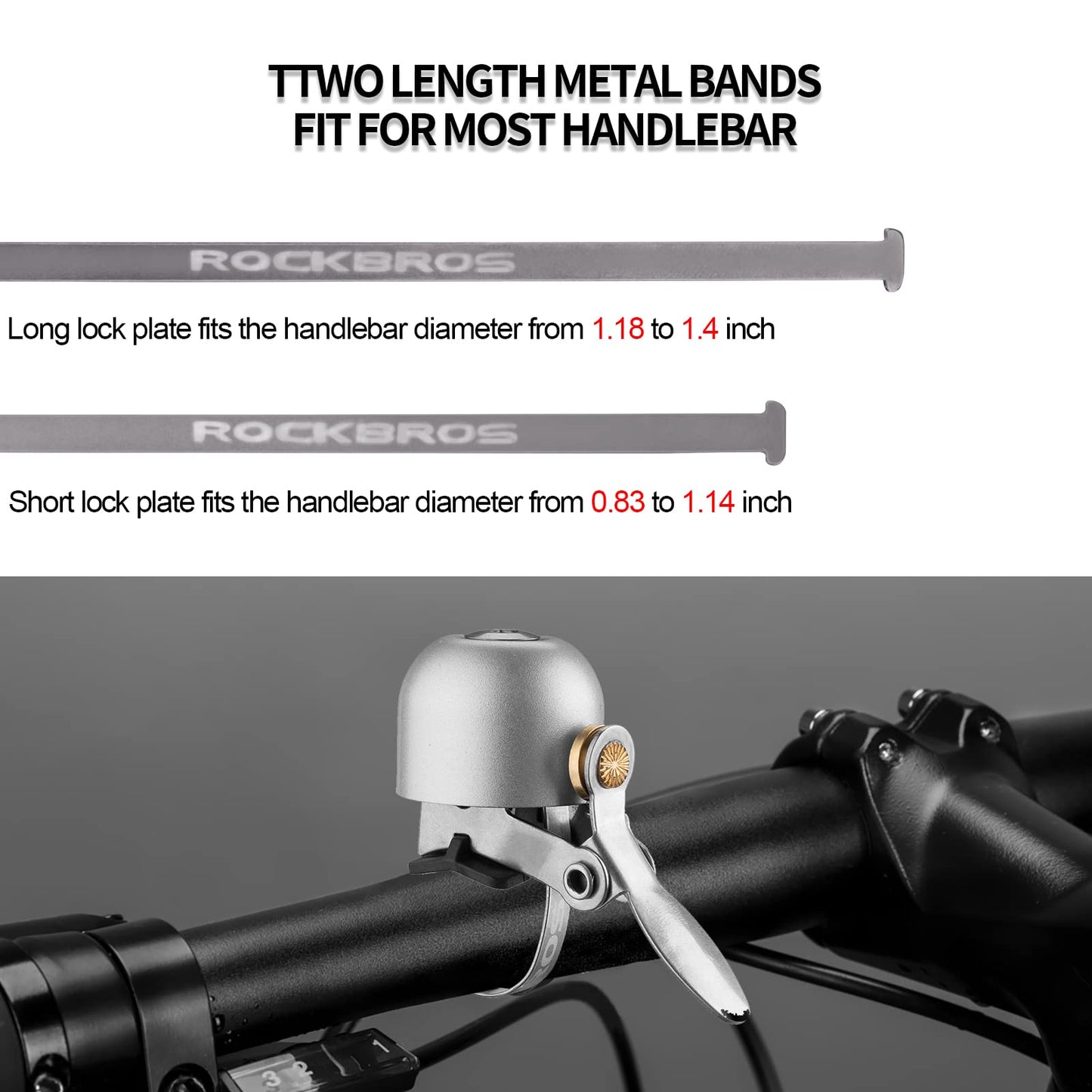 ROCKBROS Bike Classic Bicycle Bell  Loud Sound Bells
