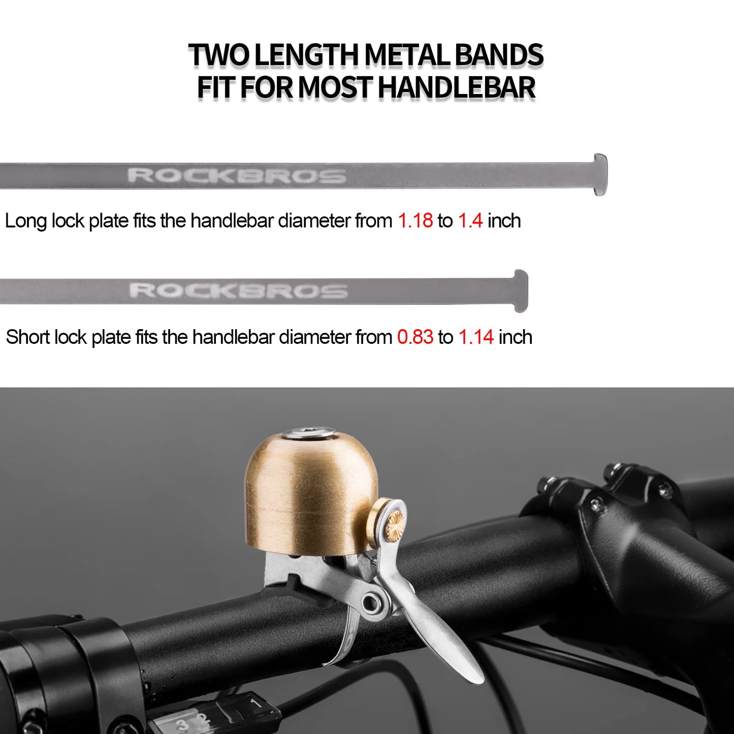 ROCKBROS Bike Classic Bicycle Bell  Loud Sound Bells