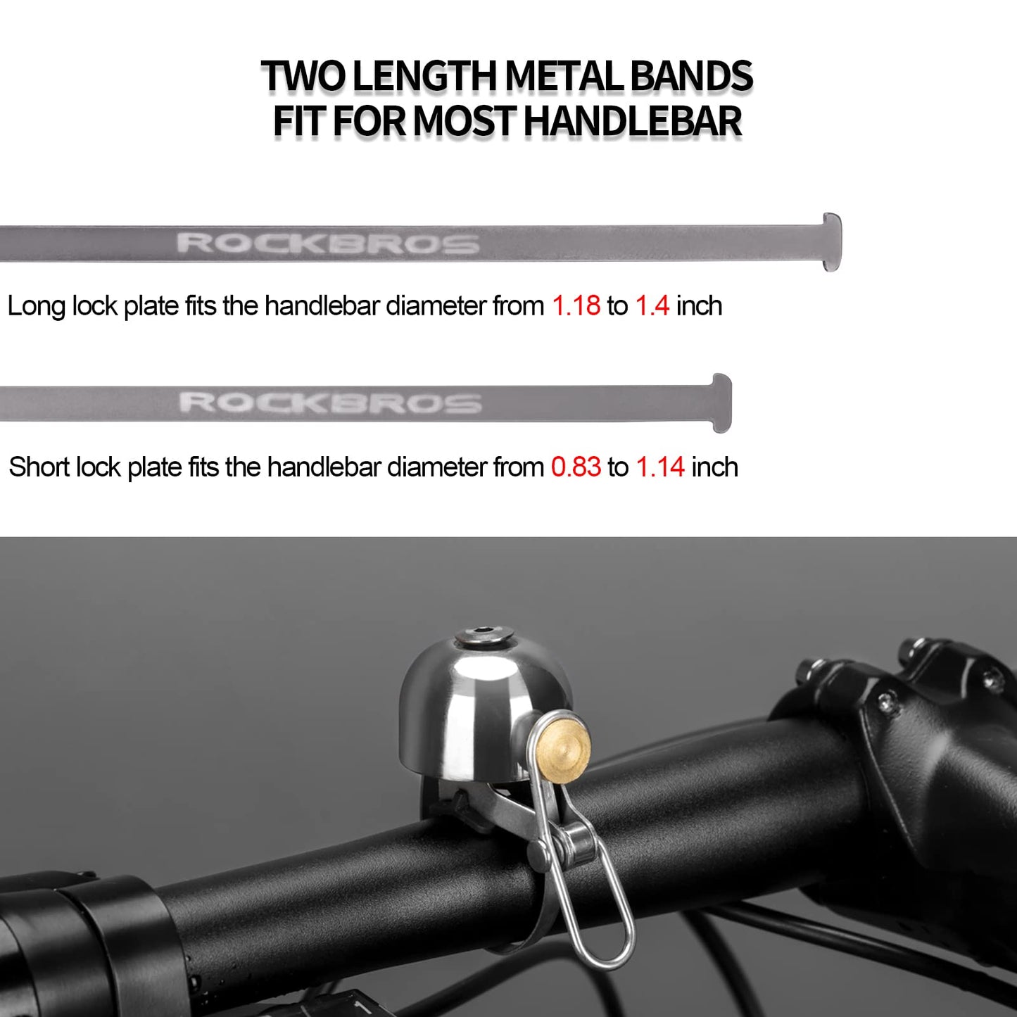 ROCKBROS Bike Classic Bicycle Bell  Loud Sound Bells