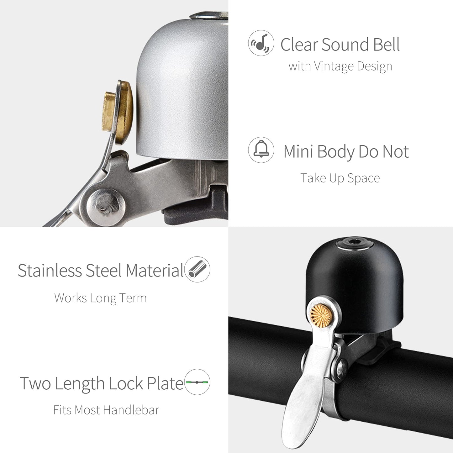 ROCKBROS Bike Classic Bicycle Bell  Loud Sound Bells