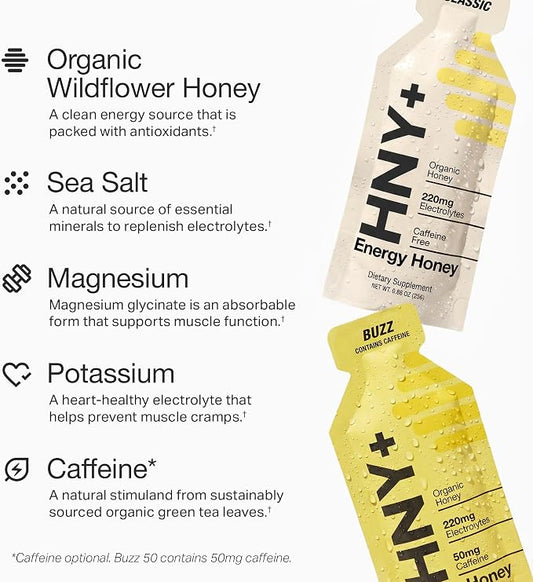 HNY+ Energy Honey Performance + Hydration